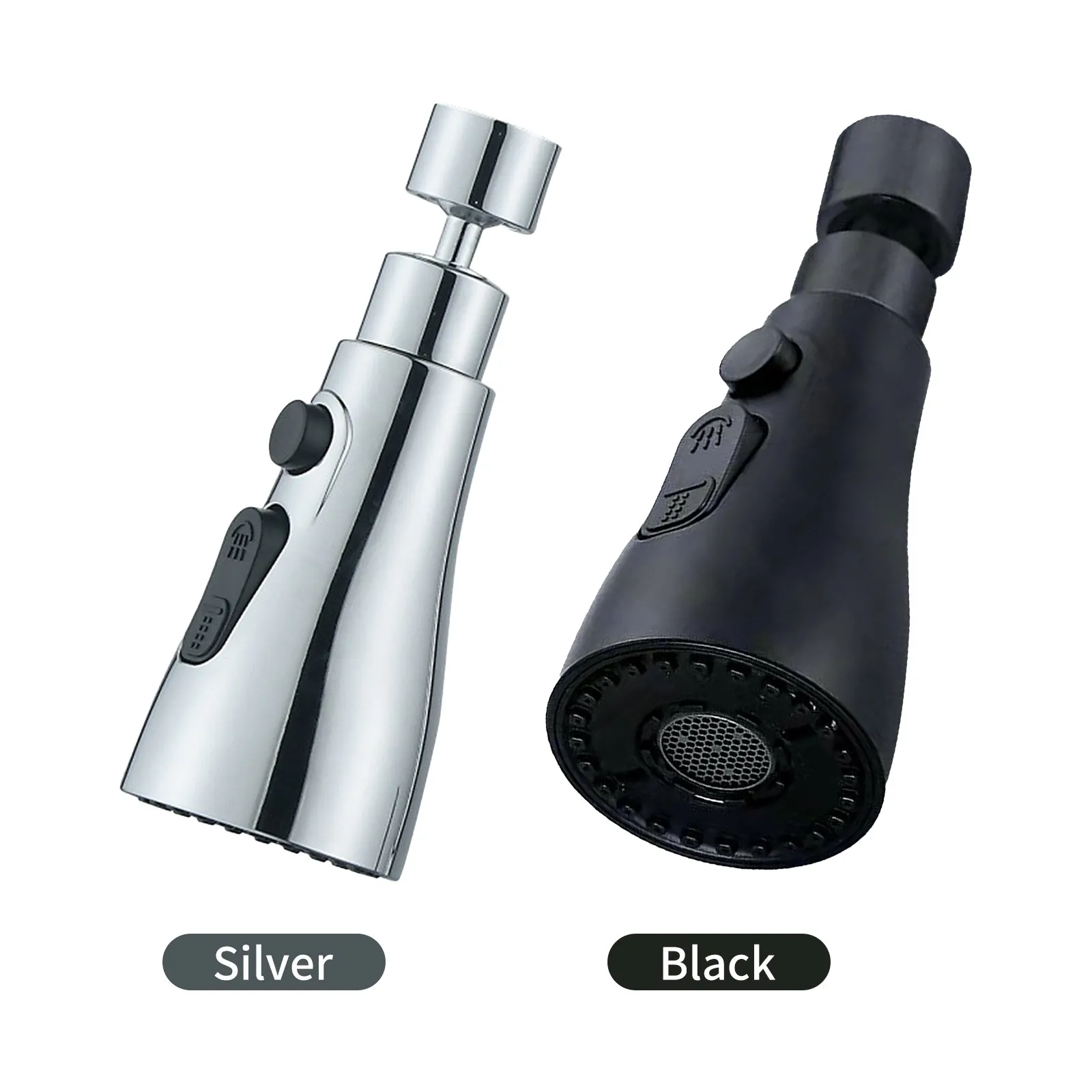 3 Functions  360°Swivel Faucet Sprayer Head