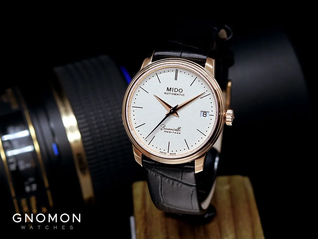 Baroncelli Heritage Lady Rose Gold - Leather Ref. M027.207.36.260.00