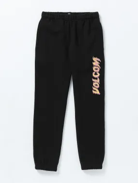 Big Boys Featured Artist Tetsunori Fleece Pants - Black