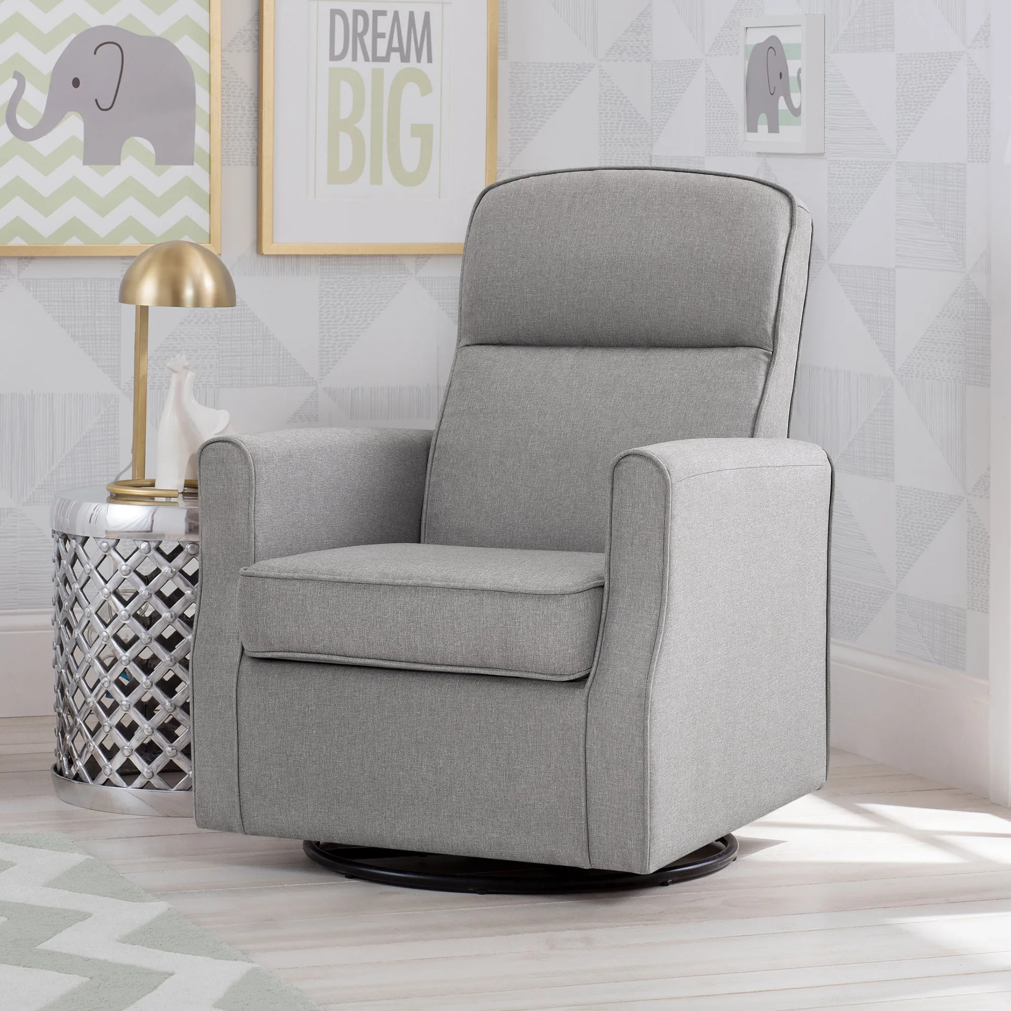 Blair Slim Nursery Glider Swivel Rocker Chair