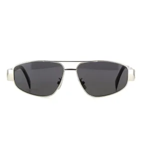 Celine Men's Grey Aviator Sunglasses