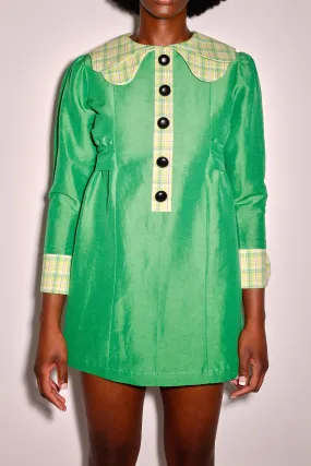 CLAUDETTE DRESS GREEN