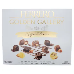 Ferrerro Golden Gallery Signature Fine Assorted Chocolates