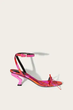 Iride-Print Sandals