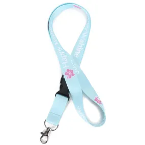 Lanyard Happy Wahine Teal