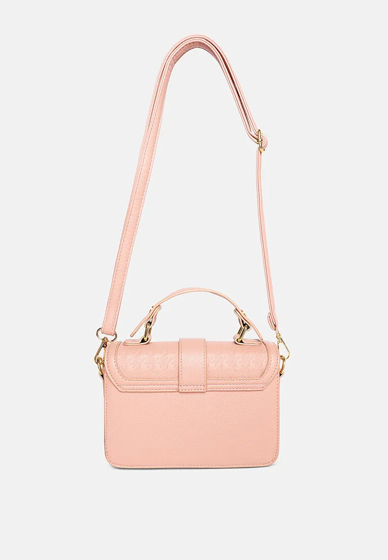 Metal Buckle Flap Bag by RUW