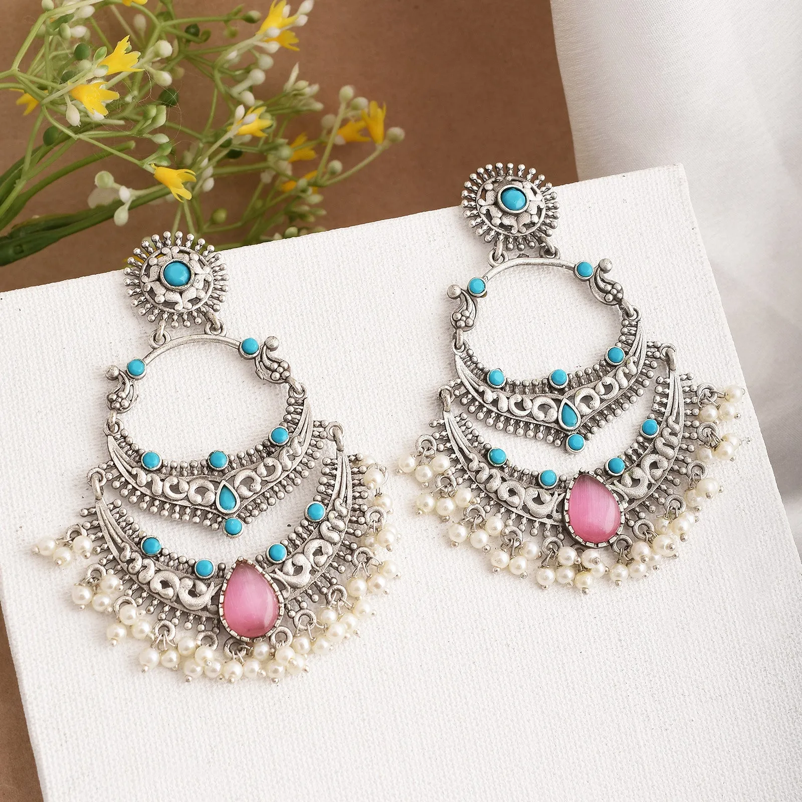 Mugdha Chandbali Earrings