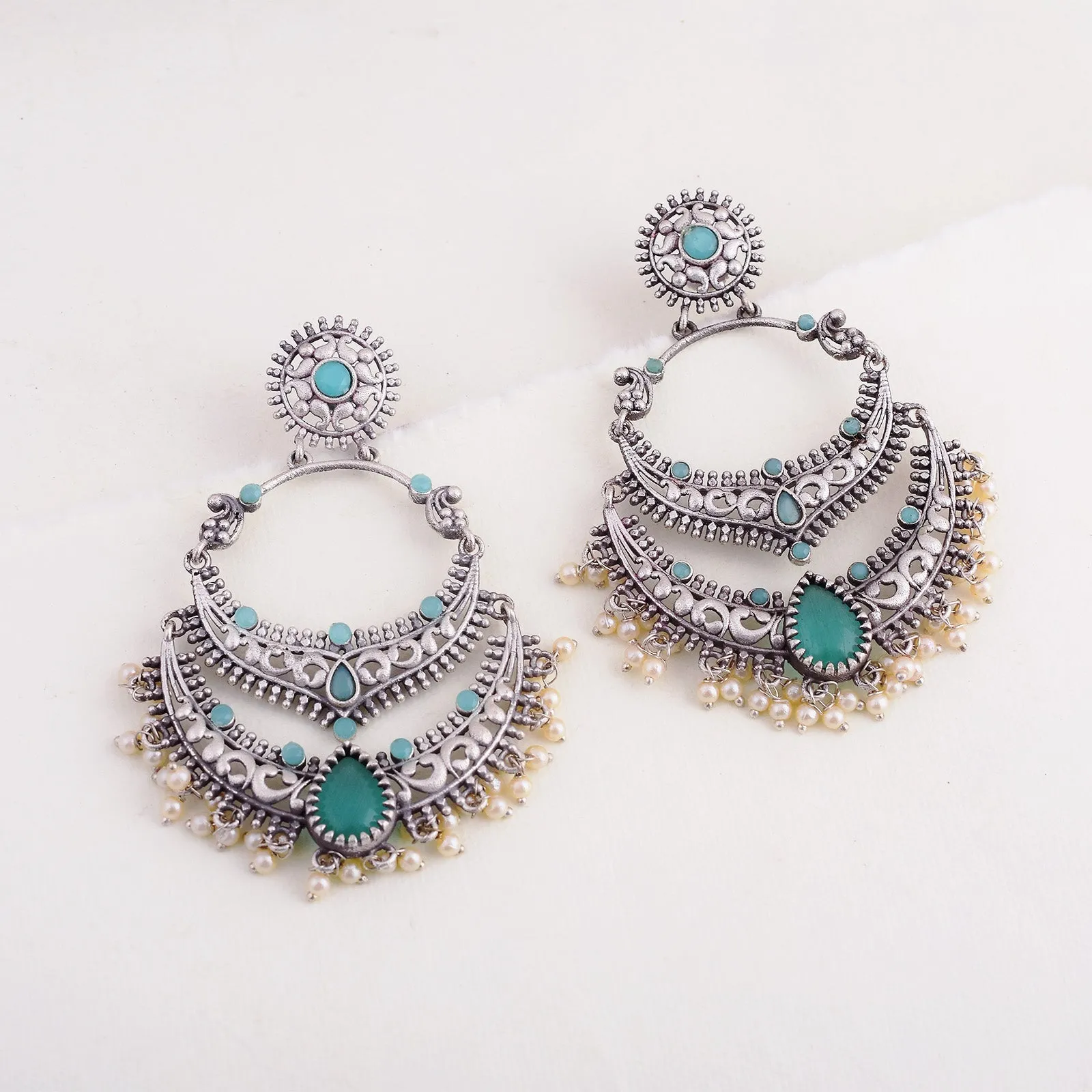 Mugdha Chandbali Earrings