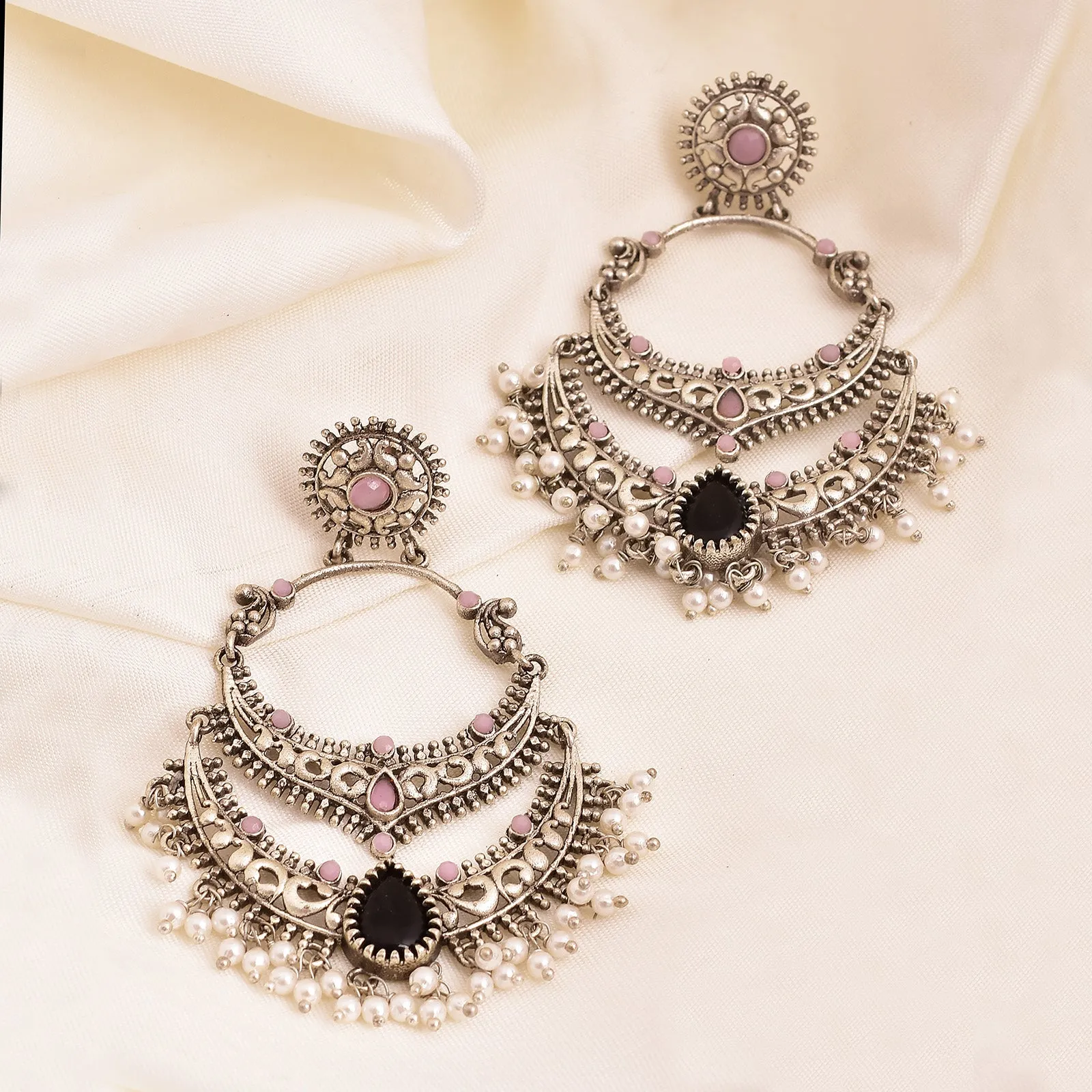 Mugdha Chandbali Earrings