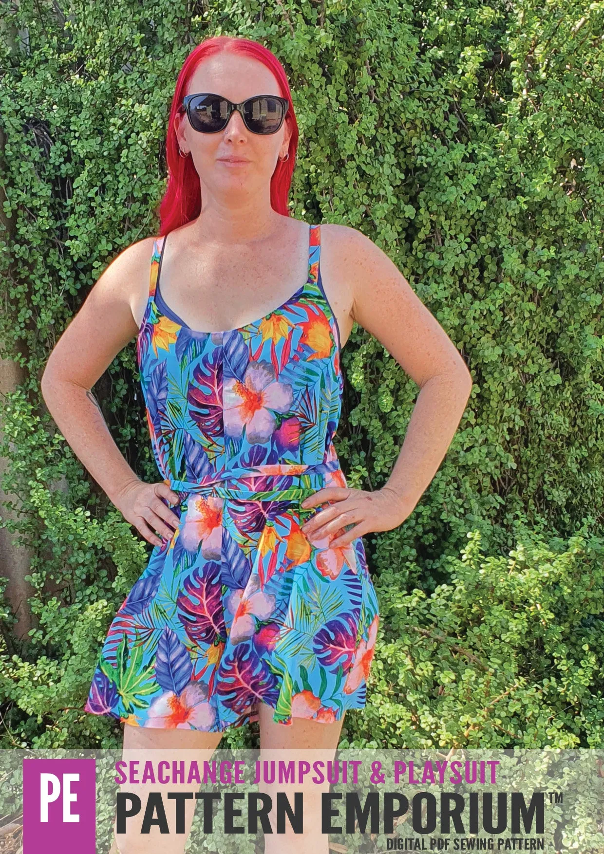 SeaChange | Jumpsuit Playsuit Romper Sewing Pattern