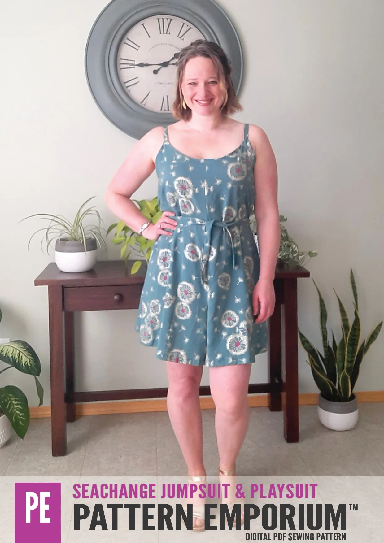 SeaChange | Jumpsuit Playsuit Romper Sewing Pattern