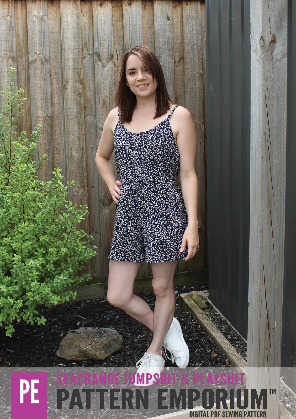 SeaChange | Jumpsuit Playsuit Romper Sewing Pattern