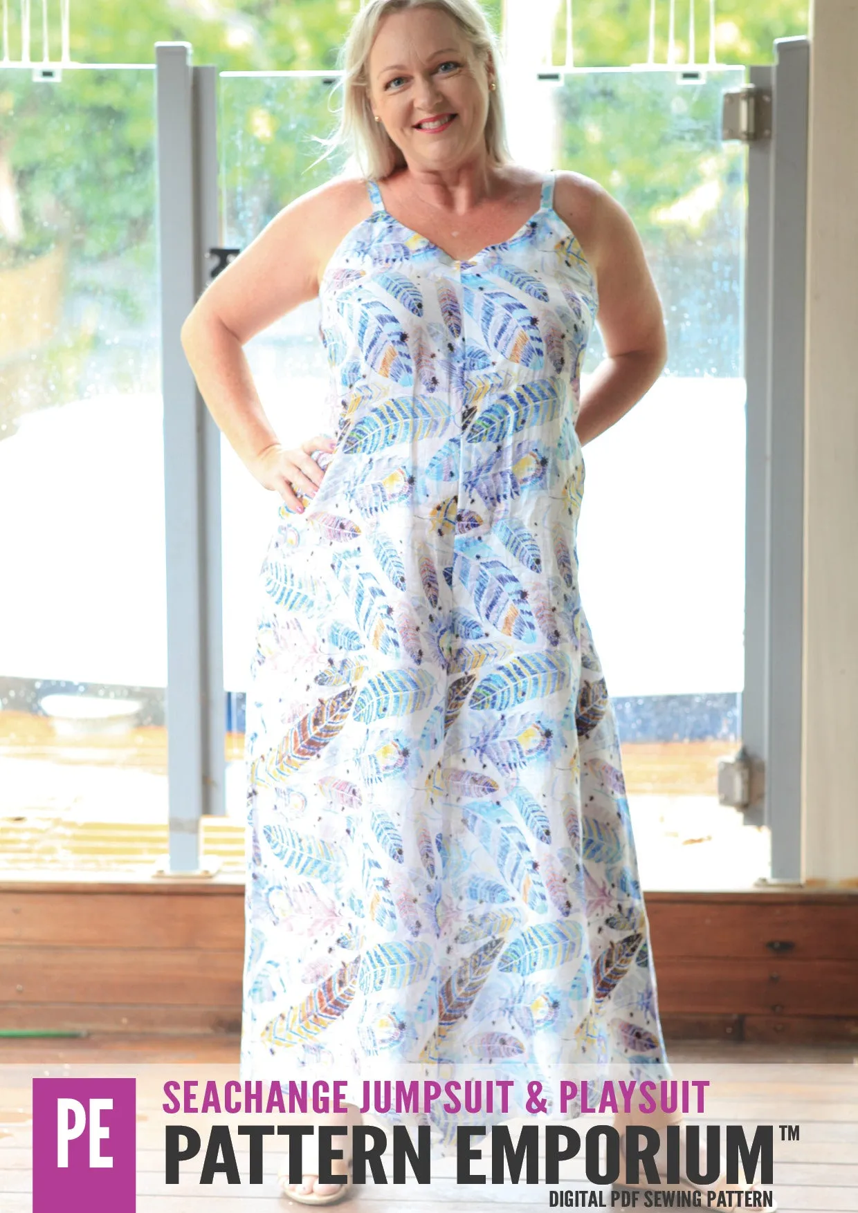 SeaChange | Jumpsuit Playsuit Romper Sewing Pattern