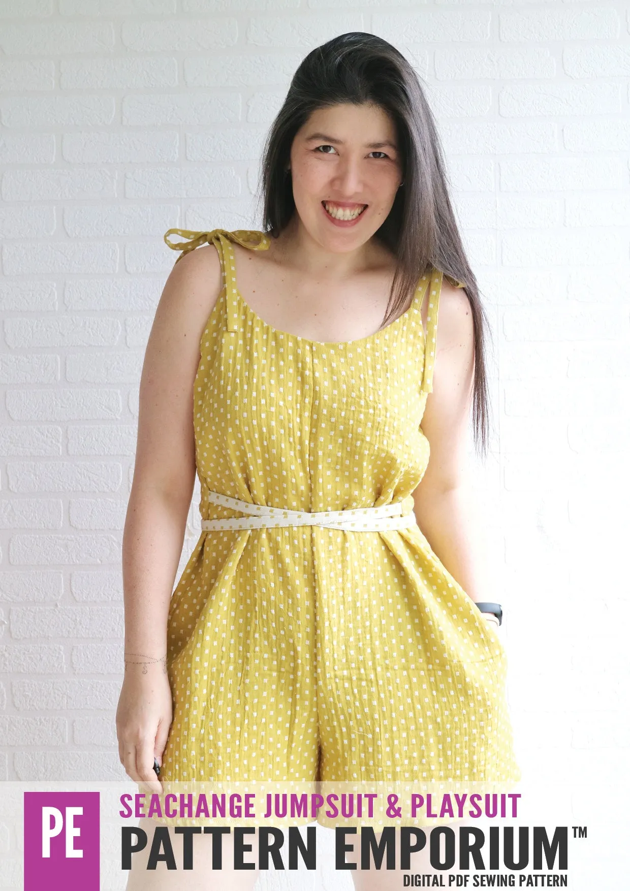 SeaChange | Jumpsuit Playsuit Romper Sewing Pattern