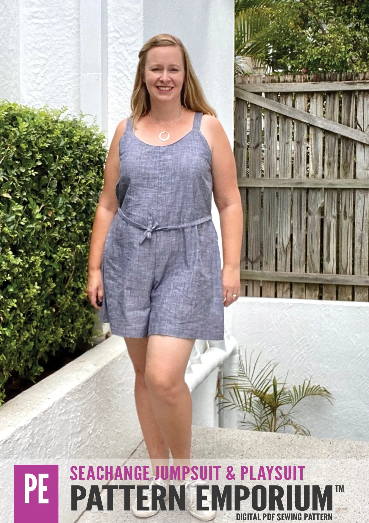 SeaChange | Jumpsuit Playsuit Romper Sewing Pattern