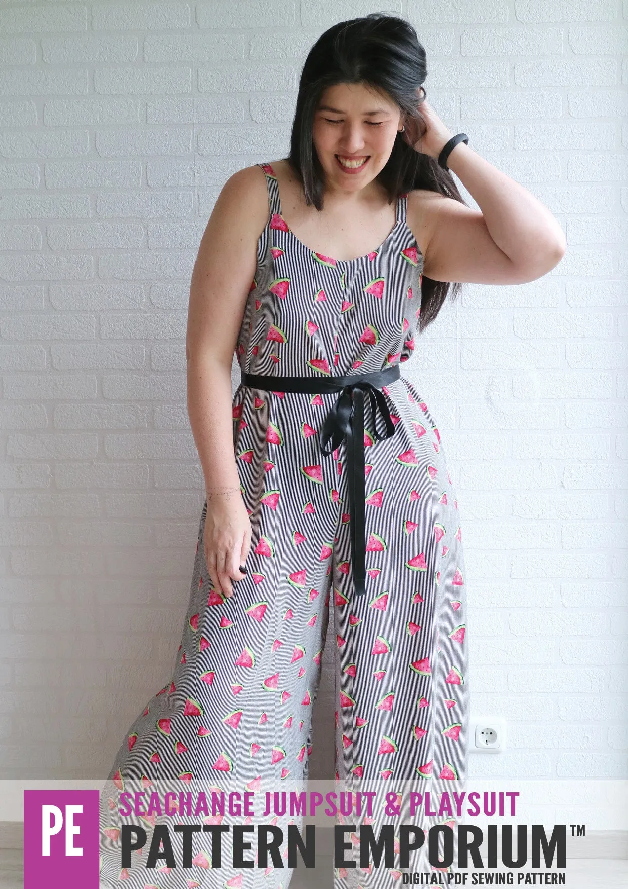 SeaChange | Jumpsuit Playsuit Romper Sewing Pattern